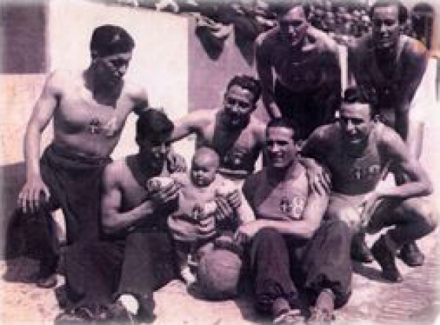 La nazionale italiana di basket nel 1936